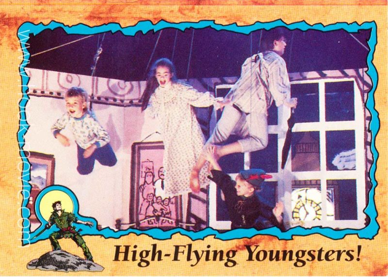 Michael, Wendy and John ready to fly to Neverland