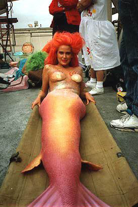 Regina Russell in costume