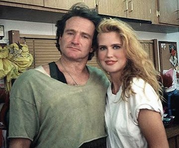 Robin Williams and Regina Russell