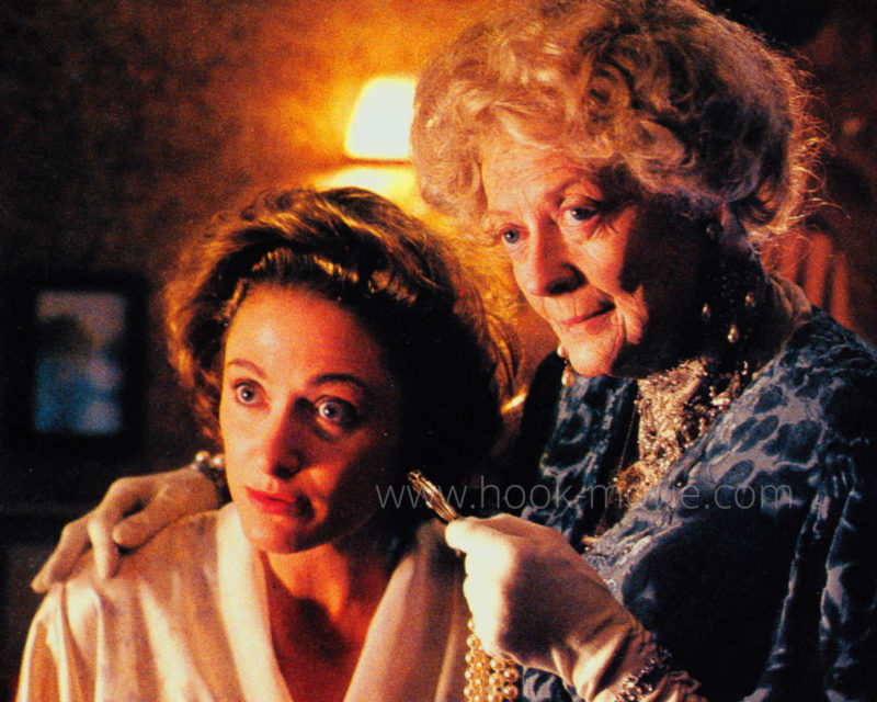 Moira sharing a moment of complicity with Wendy.