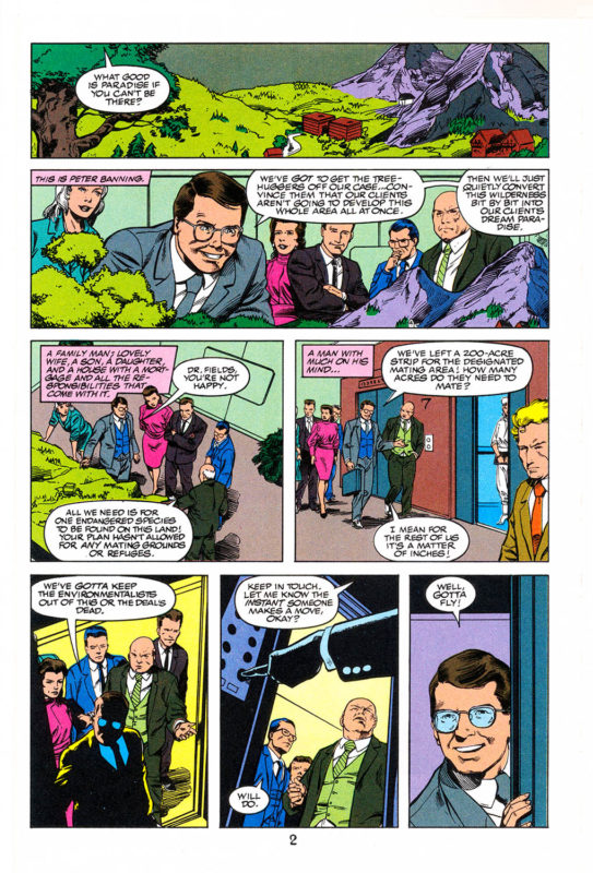 The scene in Marvel&rsquo;s comic adaptation