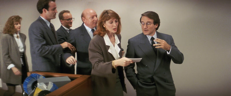 Brad and Ron block Dr. Fields' attempt to talk to Peter by grabbing his arm