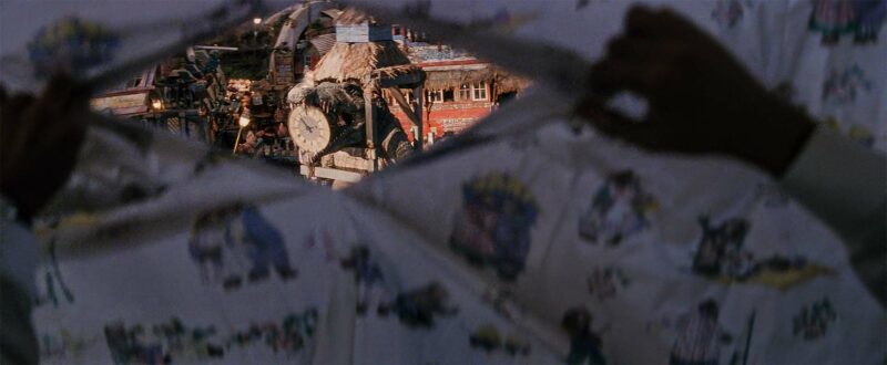 Peter on the roof of Molen&rsquo;s Soup Kitchen, discovering the Croc Tower