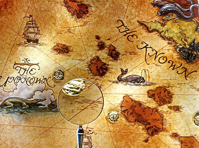 A journey from the known to the unknown.