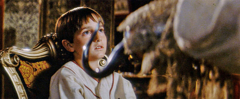 Jack falling victim to Hook's manipulation.