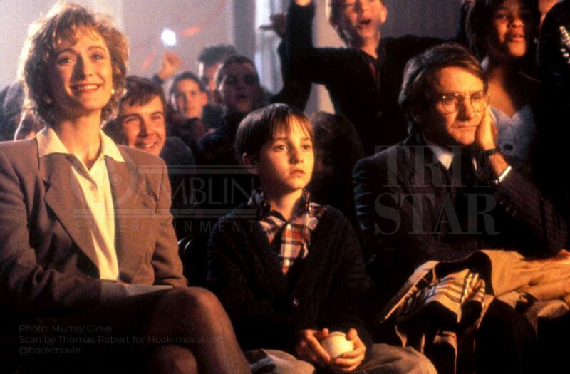 The perfect contrast: Moira delighted, Peter bored, Jack caught somewhere between them.